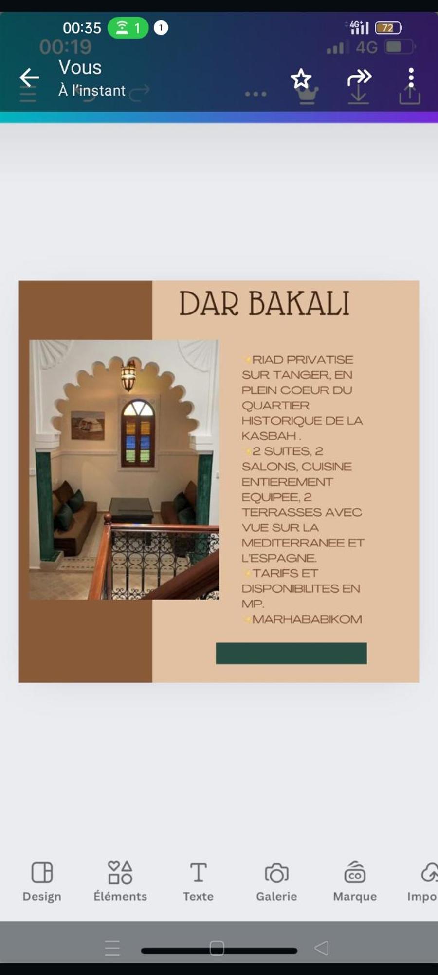 Riad Bkl Luxury Dar Baroud Tánger Exterior foto